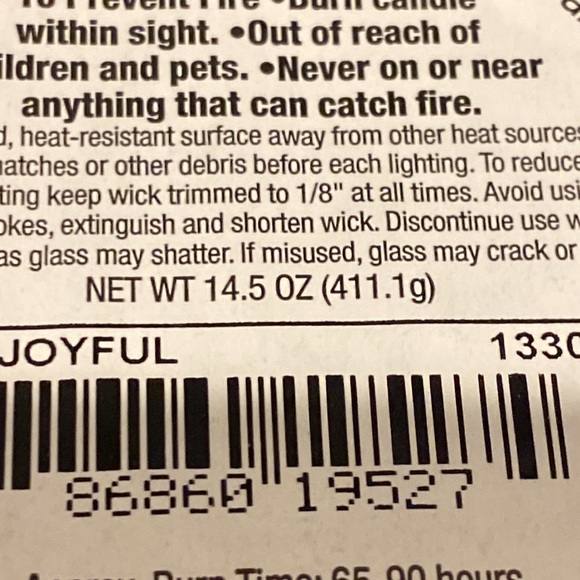 Yankee Candle 14.5 oz. “Joyful! Joyful!” New - Picture 7 of 10